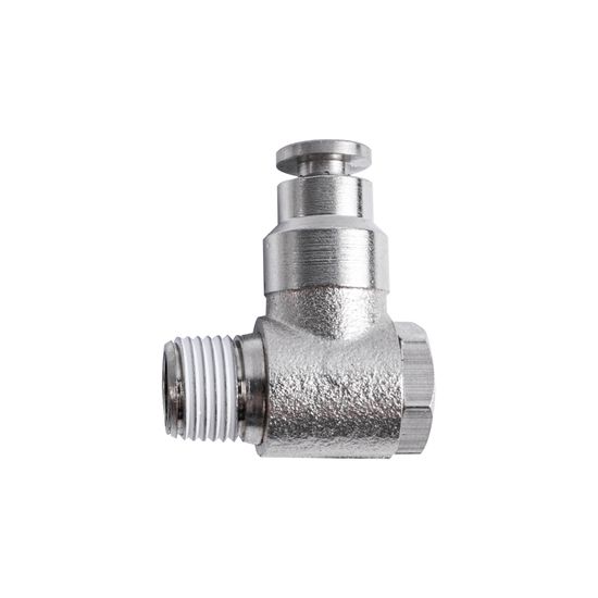 Metal Swiv. Elbow 4mm X 1/8" M